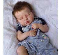 Anano Muñeca Reborn Vinilo 50 Cm Bebe Reborn Realista,Muñeca De Trapo Muñecas De Recién Nacidos,Muñecas Realistas La Muñeca Dormida Se Puede Posar Regalos con Accesorios