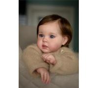 Anano Muñecas Bebe Reborn Niña De Silicona Toddler 50cm Muñecos Bebé Realistas Que Parecen De Verdad Recien Nacidos Muñecos Reales con Ropa Topo Y Juguetes De Regalo para Los Niños
