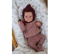 Anano Muñecas Bebé Reborn Silicona Blanda Cuerpo Completo Niña Toddler Ojos Abiertos 45cm Muñecos Reborn Reales Que Parecen De Verdad Bebé Todo Cuerpo De Silicona para La