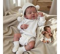 Anano Muñecas Bebe Reborn Silicona Cuerpo Completo Niña 50CM Bebé Reborn Realista Original Niña Muñecas Reborn De Silicona Completo Se Puede Bañar Muñeco Reborns Cuerpo Siliconas