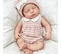 Anano Muñecas Reborn Silicona Blanda 30 Cm Bebe Reborn Realista,Mini De Silicona para Bebés Muñecas para Niñas,Se Puede Posar Un Regalo para Mi Ser Querido