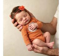 Anano Muñecas Reborn Toddler Bebé Silicona Cuerpo Entero Niña 45CM Bebes Reborn De Silicona Cuerpo Entero Realistas Y Reciennacida Anatómicamente Correcta con Pelo Implantado