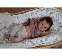 Anano Muñeco Realista Bebe Reborn Cuerpo Silicona Niña 45 Cm Muñecas Reborn Cuerpo Entero De Silicona De Vinilo Niña Blanda Bebe Reborn Realista Muñeca Recién Nacida