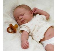 Anano Reborn Baby Muñecas Chicos De Bebé Realistas Pascale 18 Pulgadas Cuerpo Completo De Vinilo De Silicona Niño Blanda Muñeca Recién Nacida (Campestre) (Clásico)