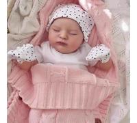 Anano Reborn Silicona Cuerpo Completo,48 Cm Muñeca De Silicona Bebe Reborn Realista,La Niña Dormida Bebés De Verdad Se Puede Posar Se Puede Lavar A Máquina con Accesorios