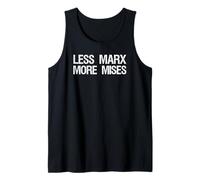 Anarcho Capitalism Libertarian - Menos Marx, Más Mises Camiseta sin Mangas