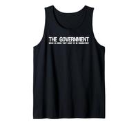 Anarcho Capitalismo Voluntarismo Libertario El Gobierno Camiseta sin Mangas