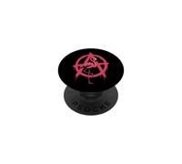 Anarquía Flamingo Punk Rock Protesta Graffiti Albania PopSockets PopGrip Adhesivo