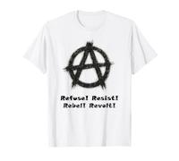 Anarquía, libertad, punks, punk rock, anarquía Camiseta