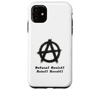 Anarquía, libertad, punks, punk rock, anarquía Carcasa para iPhone 11