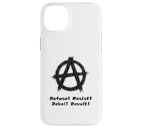 Anarquía, libertad, punks, punk rock, anarquía Carcasa para iPhone 14 Plus