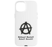 Anarquía, libertad, punks, punk rock, anarquía Carcasa para iPhone 15 Plus
