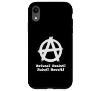 Anarquía, libertad, punks, punk rock, anarquía Carcasa para iPhone XR