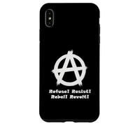 Anarquía, libertad, punks, punk rock, anarquía Carcasa para iPhone XS Max