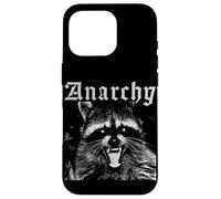 Anarquía Mapache Basura Mapache Rebelde anarquista ingobernable Carcasa para iPhone 16 Pro