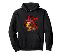 Anarquía Punk británica Cyberpunk Sudadera con Capucha