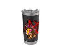 Anarquía punk británica Cyberpunk Vaso térmico de acero inoxidable de doble pared