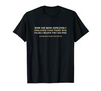 Anarquismo esclavizado irremediablemente cita libertaria Camiseta