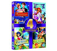 Anastasia / Bartok the Magnificent / Ferngully / Ferngully 2 (4 Dvd) [Edizione: Regno Unito] [Reino Unido]