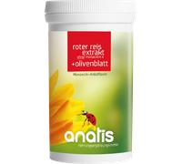 anatis Naturprodukte Arroz Rojo + Hojas de Olivo - 180 cápsulas anatis Naturprodukte