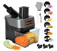 Anatole 6 en 1 Cortador de Verduras Eléctrico en Cubos Rodajas Profesional
