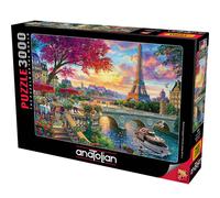 Anatolia, el rompecabezas del mundo, rompecabezas de 3000 piezas, edades 4+ y má