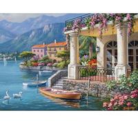 Anatolian Puzzle 3000 pièces : Villa Sur la baie