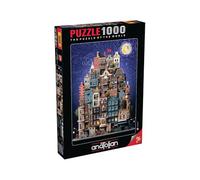 Anatolian Puzzle - Amsterdam Starry Night, rompecabezas de 1000 piezas, #1183