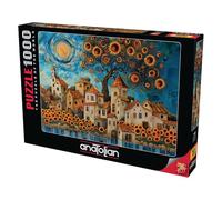 Anatolian Puzzle - Girasoles, rompecabezas de 1000 piezas, #1182