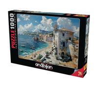 Anatolian Puzzle - The Village by The Sea, rompecabezas de 1000 piezas, #1181