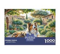 Anatolian Shepherd Dog Puzzles Imposible,desafío para Adultos Entretenimiento Creativo 1000 Piezas Obra De Arte De Juego De para Adultos, Regalos A Partir De 14 Años 38x26cm/1000pcs
