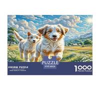 Anatolian Shepherd Dog Rompecabezas Imposible,desafío for Adults Entretenimiento Creativo 1000 Piezas Obra De Arte De Juego De para Adultos Y Niños 38x26cm/1000pcs