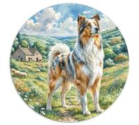 Anatolian Shepherd Perro Puzle Juguete EduGatoivo Decoración Familiar 1000 Piezas Animal lindoes Rompecabezas Familiar Juego De Habilidad para Adultos Y Niños 1000pcs (67.5x67.5cm)