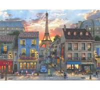 Anatolian- Streets of Paris Jigsaw Puzzle niños, Adultos Rompecabezas, Color marrón/a (ANA4910)