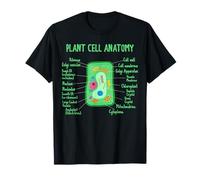 Anatomía De Biología Celular Vegetal Biólogo Estudiante De Ciencias Camiseta