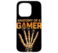 Anatomía de la Mano Esqueleto del Jugador de Halloween Carcasa para iPhone 15 Pro