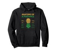 Anatomía De Un Columpio De Piña Divertida Piña Para Hombres Mujeres Sudadera con Capucha