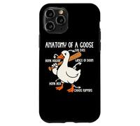 Anatomía De Un Ganso Mal De Ojos Caos Humor Carcasa para iPhone 11 Pro