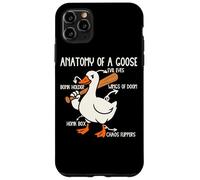 Anatomía De Un Ganso Mal De Ojos Caos Humor Carcasa para iPhone 11 Pro Max