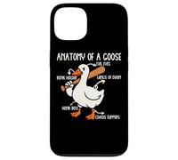 Anatomía De Un Ganso Mal De Ojos Caos Humor Carcasa para iPhone 13