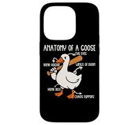 Anatomía De Un Ganso Mal De Ojos Caos Humor Carcasa para iPhone 14 Pro