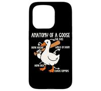 Anatomía De Un Ganso Mal De Ojos Caos Humor Carcasa para iPhone 15 Pro