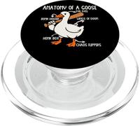 Anatomía De Un Ganso Mal De Ojos Caos Humor PopSockets PopGrip para MagSafe