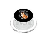 Anatomía De Un Shiba Inu - Perro Japonés Papá Perro Mamá PopSockets PopGrip para MagSafe