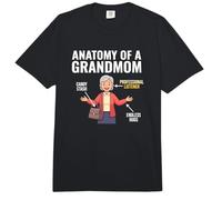 Anatomía De Una Abuela Abuela Familia Matriarca Comfort Colors Adult Heavyweight T-Shirt