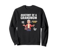 Anatomía De Una Abuela Abuela Familia Matriarca Sudadera