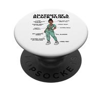Anatomía de una enfermera negra PopSockets PopGrip Adhesivo
