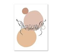 Anatomía humana, corazón, pulmón, cerebro, dientes, esqueleto, médico, cuadro sobre lienzo for pared, carteles e impresiones, cuadros de for decoración clínica(D,A4 21X30 cm Unframed)