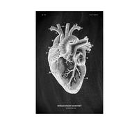 Anatomía humana Marca de arte Medical Hospital hospital Sistema órgano muscular Vintage lienzo(KK1412,80x120cm No Frame)