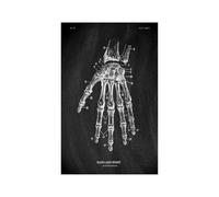 Anatomía humana Marca de arte Medical Hospital hospital Sistema órgano muscular Vintage lienzo(KK1410,30x45cm No Frame)